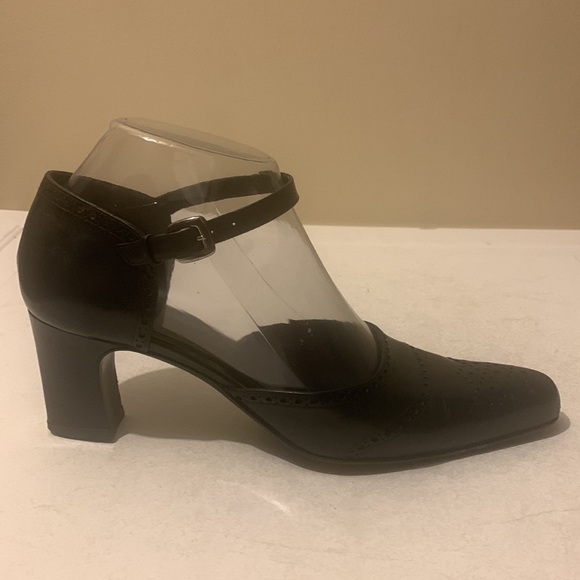 Jil Sander Women's Ankle-Strap Pointed-Toe Pumps Size 6 - Picture 7 of 15